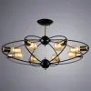 Потолочная люстра Arte Lamp GLASGOW A1963PL-8BK | Дом Декора