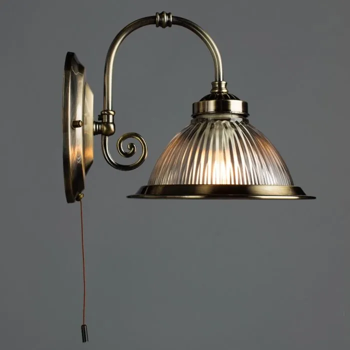 Бра Arte Lamp AMERICAN DINER A9366AP-1AB | Дом Декора