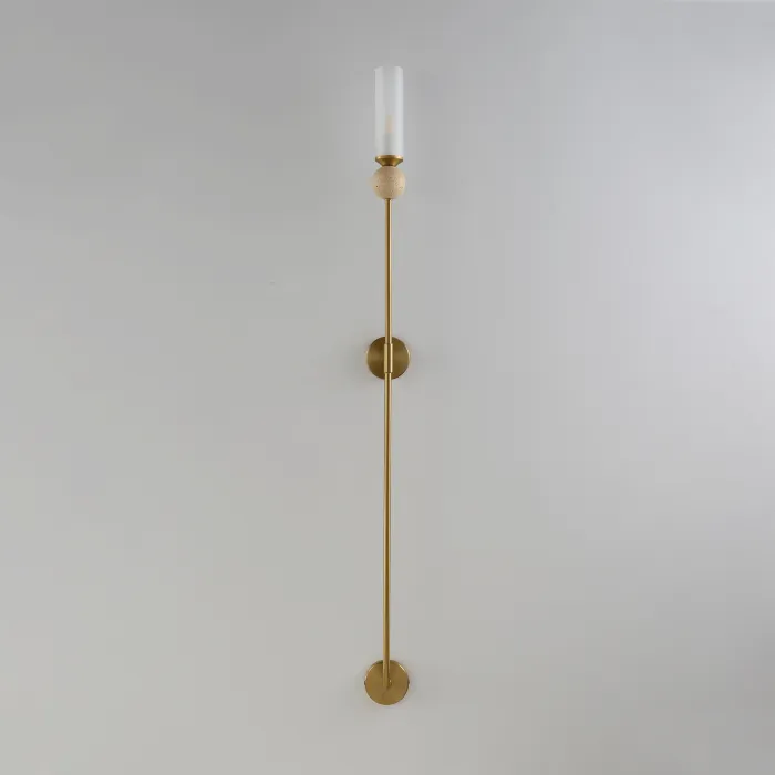 Бра Crystal Lux SIMPLY AP1.2 BRASS | Дом Декора