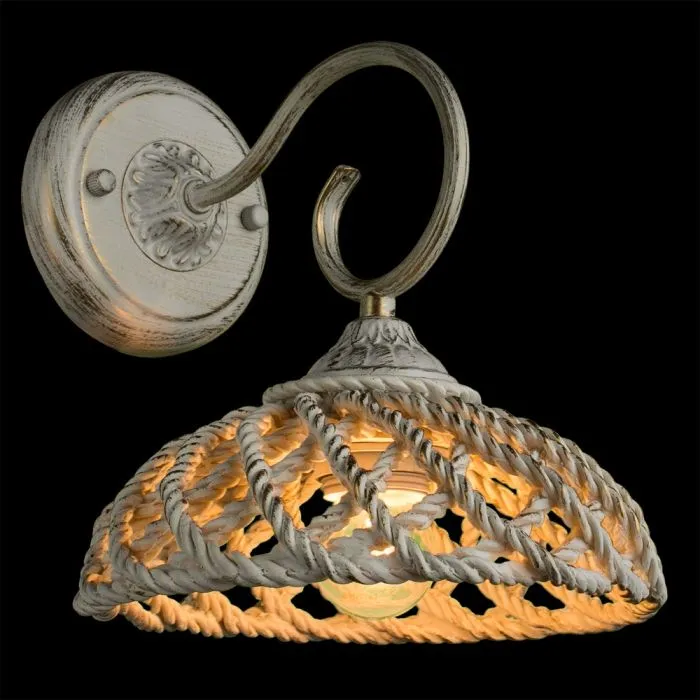 Бра Arte Lamp TWISTED A5358AP-1WG | Дом Декора