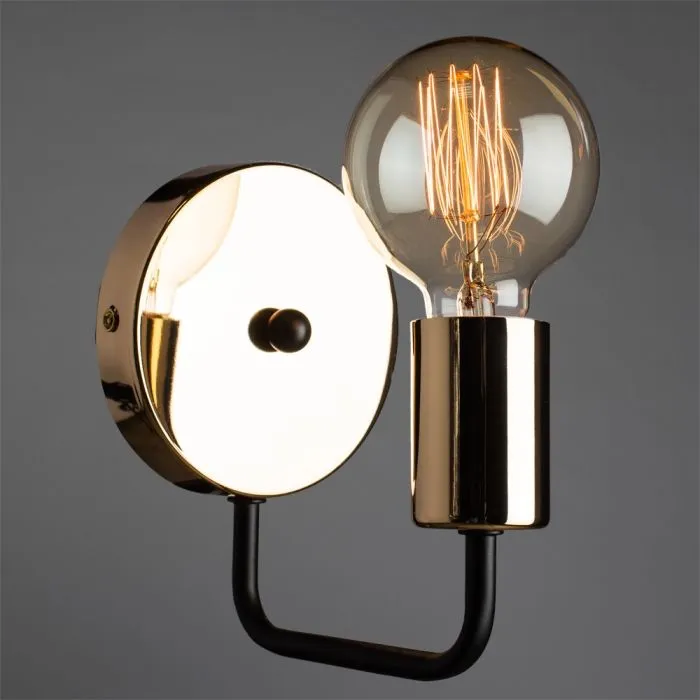 Бра Arte Lamp GELO A6001AP-1BK | Дом Декора