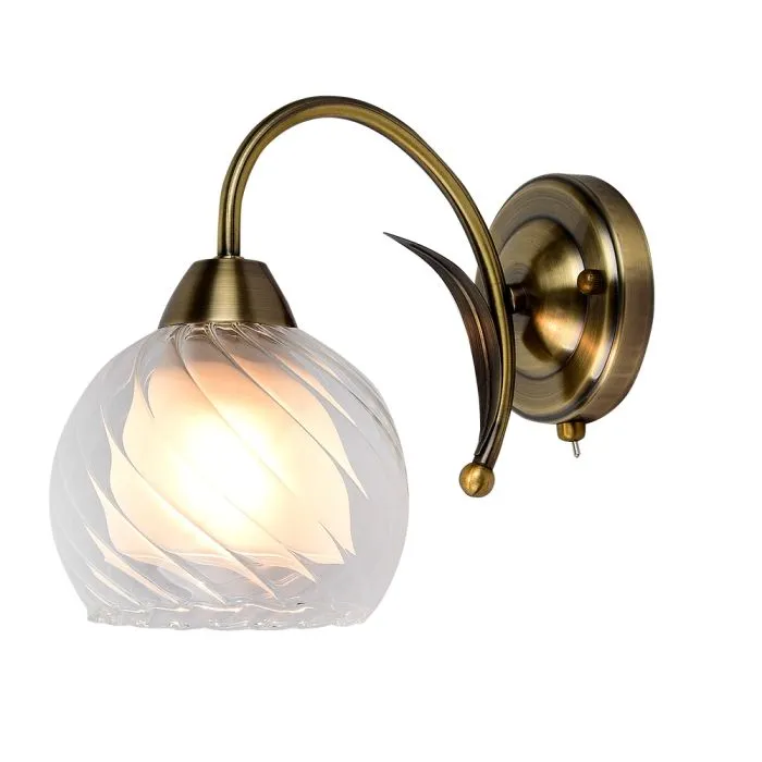 Бра Arte Lamp DOLCEMENTE A1607AP-1AB | Дом Декора