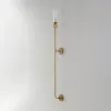 Бра Crystal Lux SIMPLY AP1.2 BRASS | Дом Декора