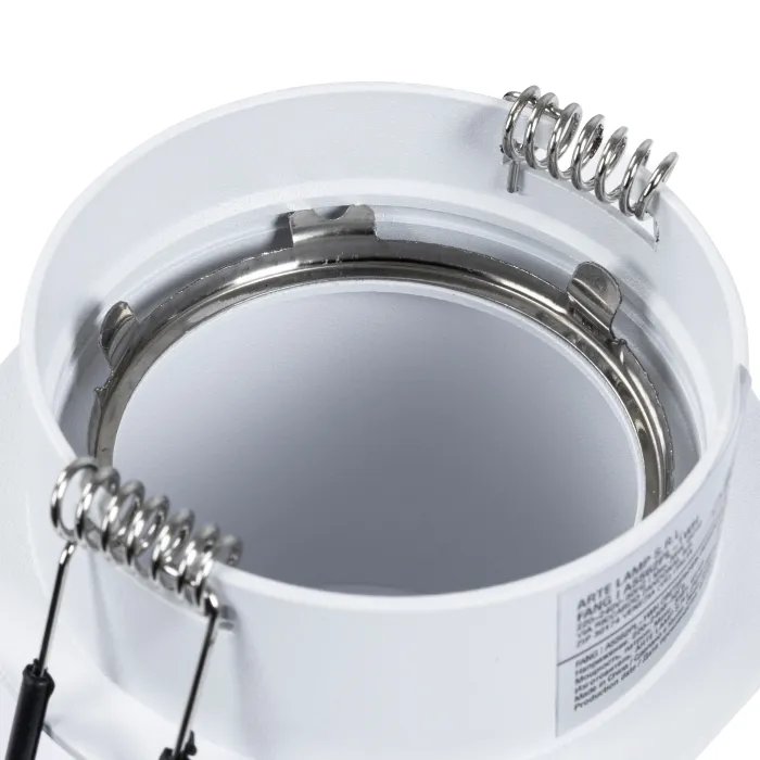 Точечный встраиваемый светильник Arte Lamp FANG A5562PL-1WH | Дом Декора