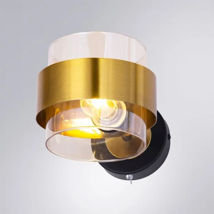 Бра Arte Lamp CARLO A8205AP-1BK | Дом Декора