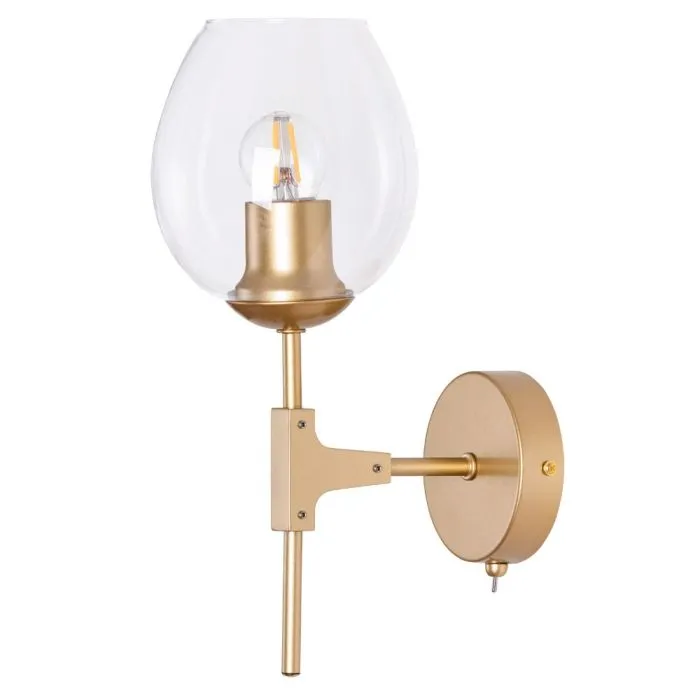 Бра Arte Lamp YUKA A4103AP-1GO | Дом Декора