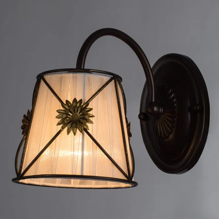 Бра Arte Lamp FORTUNA A5495AP-1BR | Дом Декора