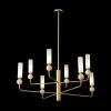 Люстра Crystal Lux SIMPLY SP8 BRASS | Дом Декора