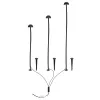 Грунтовый светильник Arte Lamp MOTUS A1081PA-3BK | Дом Декора