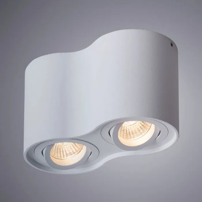 Точечный накладной светильник Arte Lamp FALCON A5645PL-2WH | Дом Декора
