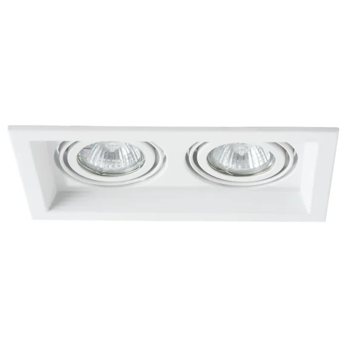 Точечный встраиваемый светильник Arte Lamp CANIS A6661PL-2WH | Дом Декора