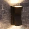 Фасадный светильник Arte Lamp GUNTER A6306AL-2BK | Дом Декора