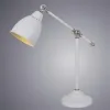 Офисная настольная лампа Arte Lamp BRACCIO A2054LT-1WH | Дом Декора