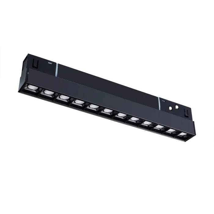 Магнитный трековый светильник Arte Lamp LINEA A4664PL-1BK | Дом Декора