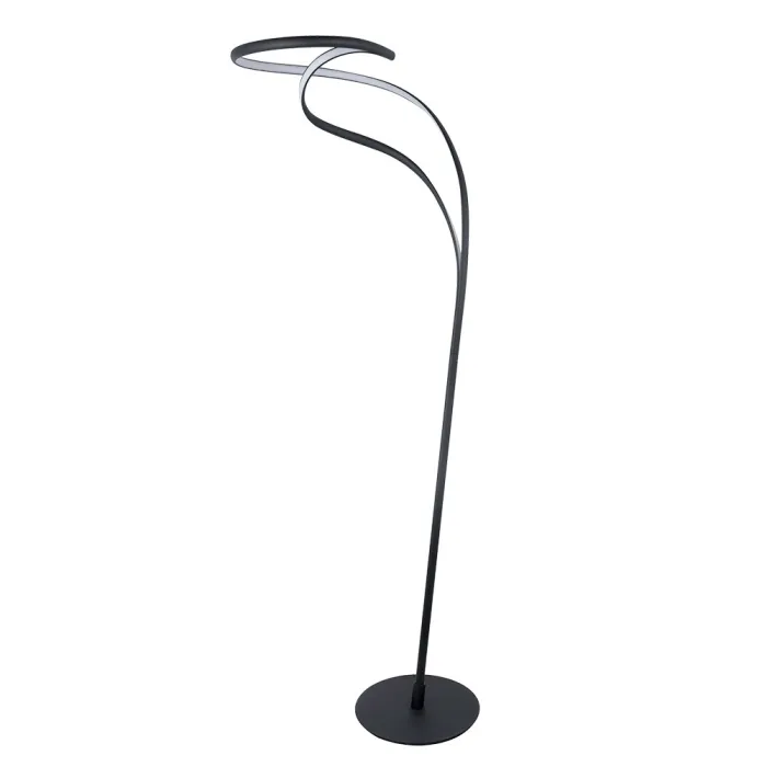 Торшер Arte Lamp HYPERBOLA A1987PN-28BK | Дом Декора