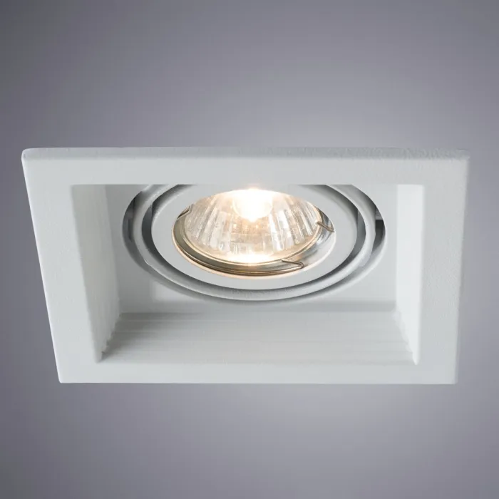 Точечный встраиваемый светильник Arte Lamp CANIS A6661PL-1WH | Дом Декора