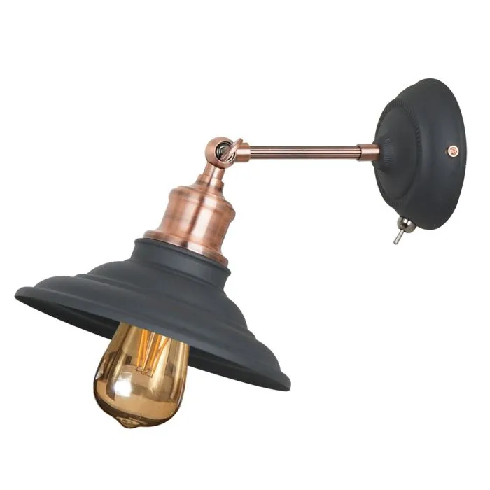 Бра Arte Lamp LIDO A5067AP-1BK | Дом Декора