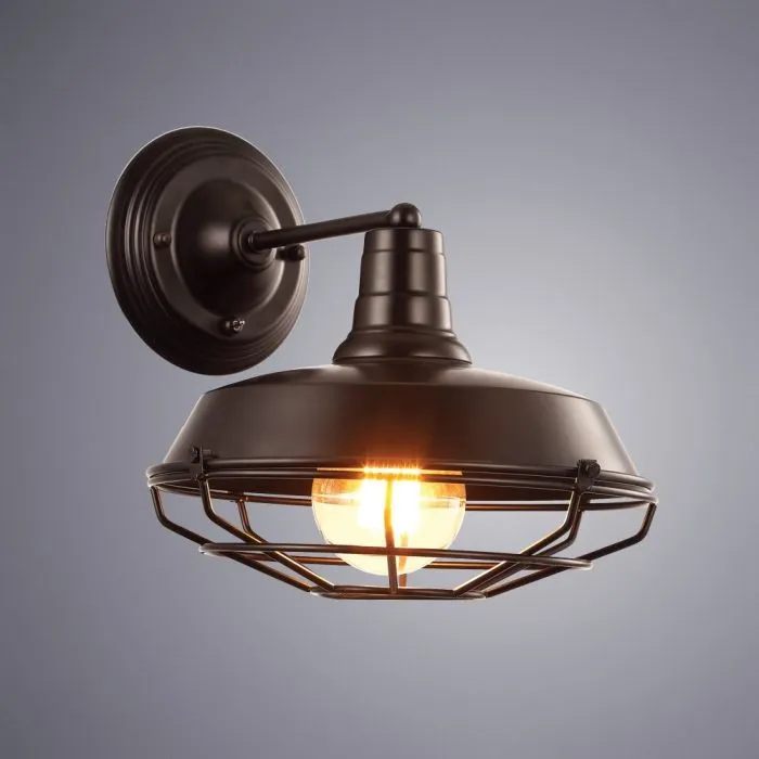 Бра Arte Lamp PANDORA A9183AP-1BK | Дом Декора