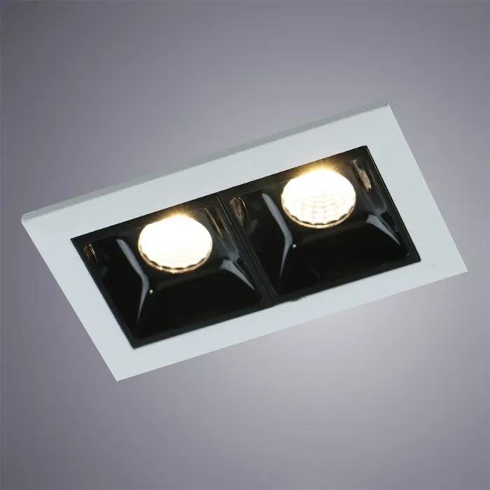 Точечный встраиваемый светильник Arte Lamp GRILL A3153PL-2BK | Дом Декора