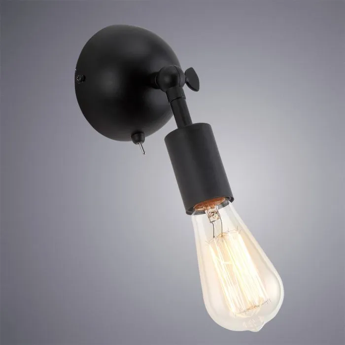 Бра Arte Lamp ROOTS A9190AP-1BK | Дом Декора