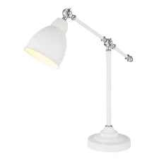 Офисные офисная настольная лампа arte lamp braccio a2054lt-1wh
